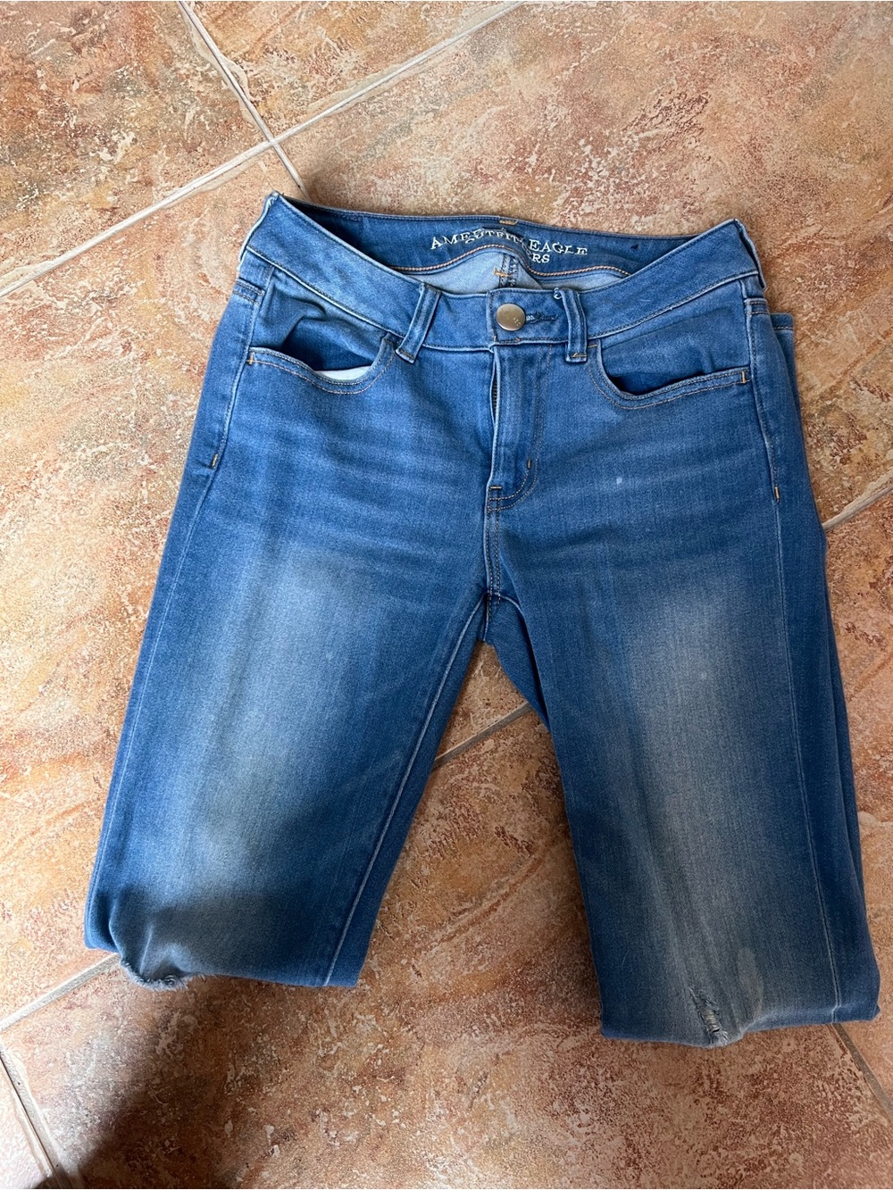 American Eagle Outfitters Women’s Medium Blue Skinny Jeggings